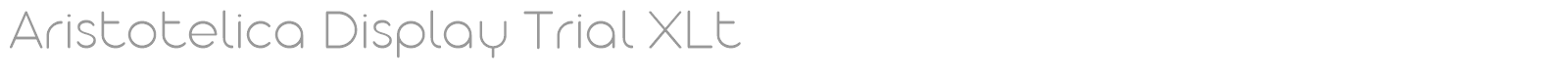 Aristotelica font preview